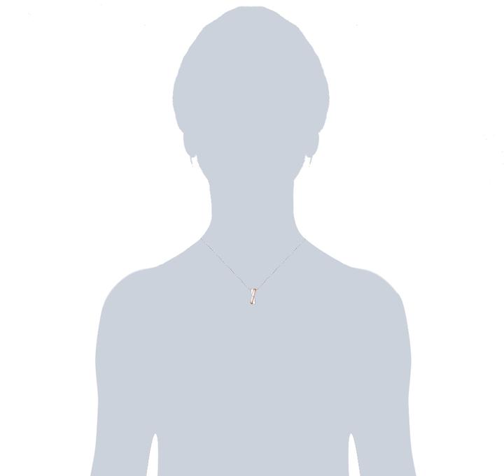 Produktbild Rafaela Donata Damen Sterling Silber Diamant silber/roségold - 10906 (Sterling Silber)