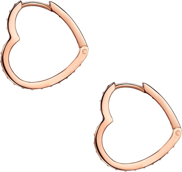 Produktbild Rafaela Donata Damen Herz Sterling Silber Zirkonia roségold - 10912 (Sterling Silber)