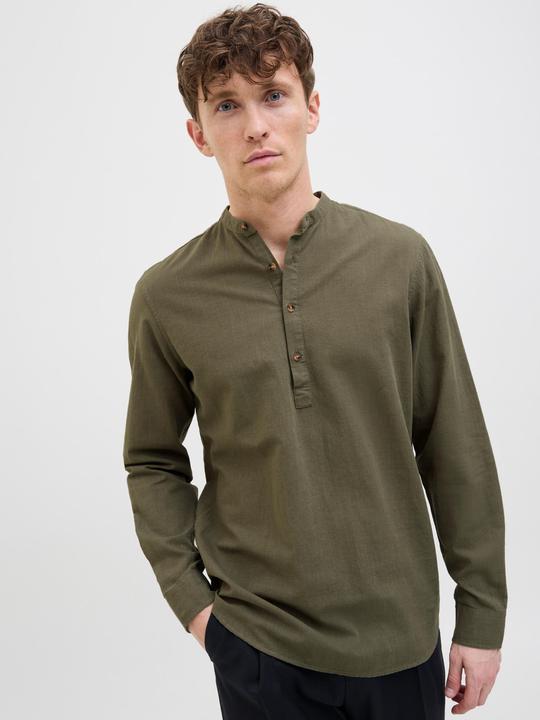 Immagine prodotto Jack & Jones Jjesummer Half Placket Shirt Ls Sn (XL)