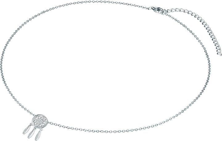 Actual product image Rafaela Donata Ladies Dreamcatcher Sterling Silver Zirconia silver 42.0 cm base chain + 7.0 cm extension - 11358 (Sterling Silver, 42 - 49 cm)