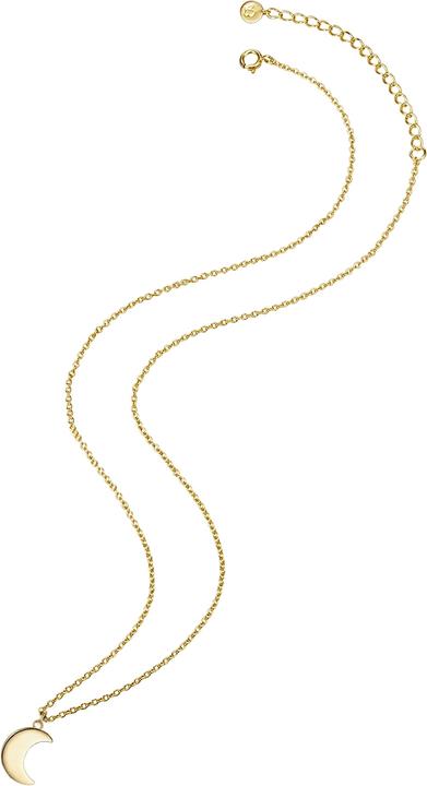 Image du produit Glanzstücke München Lune Femme Argent Sterling Or Jaune 40,0 cm Chaîne de base + 5,0 cm Extension - 11520 (Argent Sterling, 40 - 45 cm)