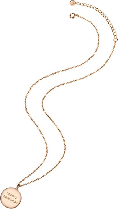 Image du produit Glanzstücke München Femme Choose happiness argent sterling or rose 40,0 cm chaîne de base + 5,0 cm extension - 11580 (Argent Sterling, 40 - 45 cm)