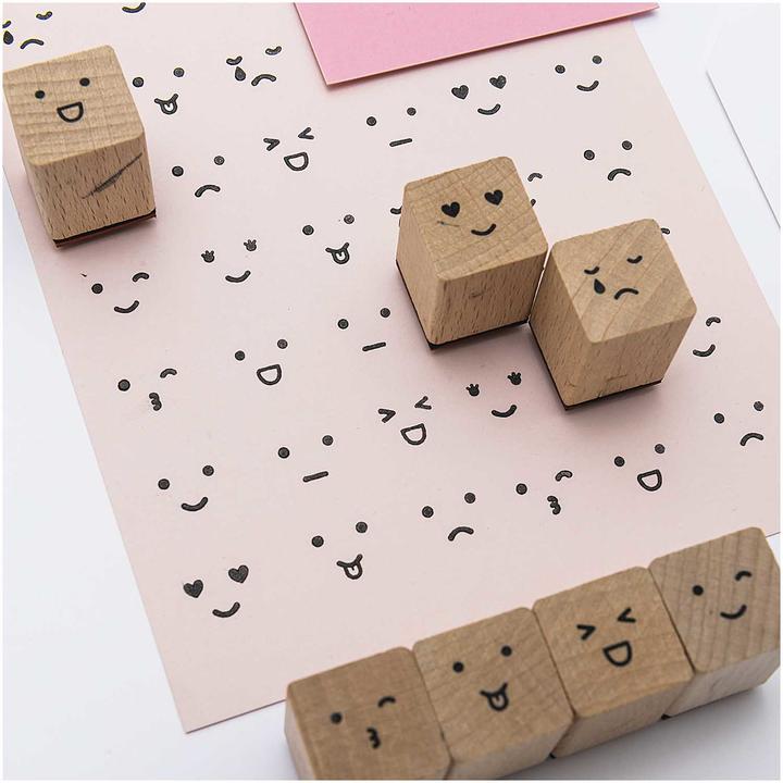 Image du produit Rico Design Jeu de timbres Motif Smile Smiley