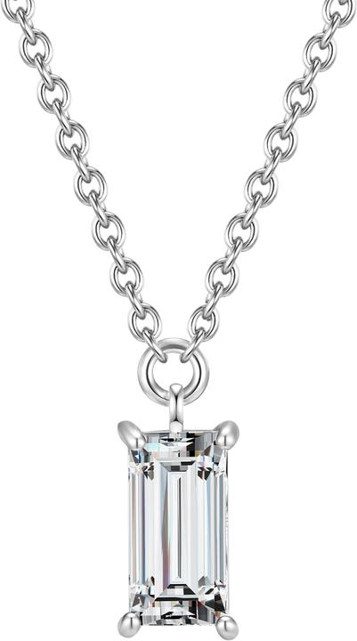 Immagine prodotto Glanzstücke München Catena da donna in argento Sterling Zirconia 38,0 cm + 5,0 cm di estensione - 12260 (Argento, 38 - 43 cm)
