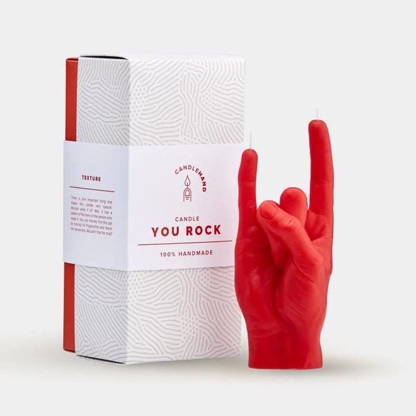 Image du produit Candle Hand You Rock (1 pcs)