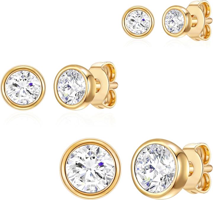 Immagine prodotto Rafaela Donata Donna Argento 925 ornato di cristalli Swarovski® Oro giallo - 12520 (Argento)