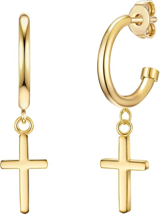 Image du produit Eastside Croix pour femme en acier inoxydable or jaune - 15190 (Acier inoxydable)