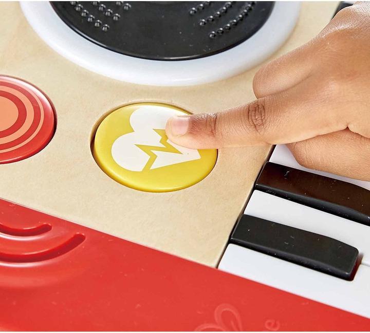 Actual product image Hape DJ mixer (English, German)