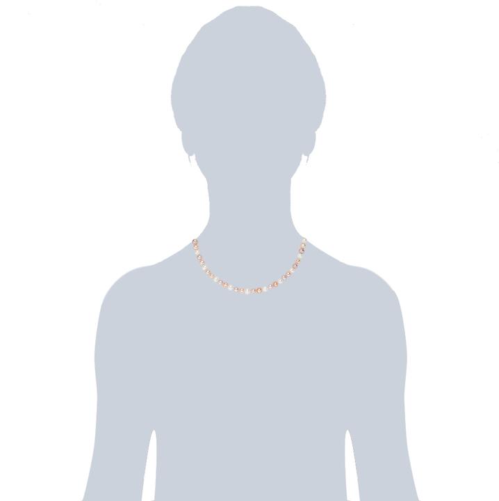 Produktbild Valero Pearls Damen Sterling Silber Süsswasser-Zuchtperle silber - 2240 (Sterling Silber)