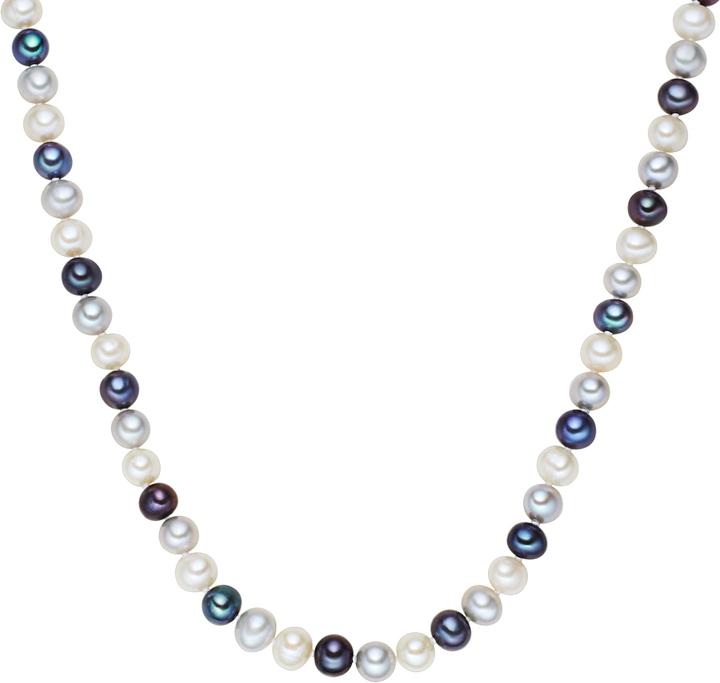 Valero Pearls Damen Sterling Silber Süsswasser-Zuchtperle silber - 2244