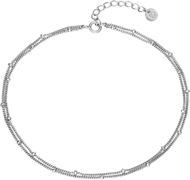 Glanzstücke München Damen Sterling Silber silber 22,0 cm Basiskette + 3,0 cm Verlängerung - 23938 (Sterling Silber, 22 cm)