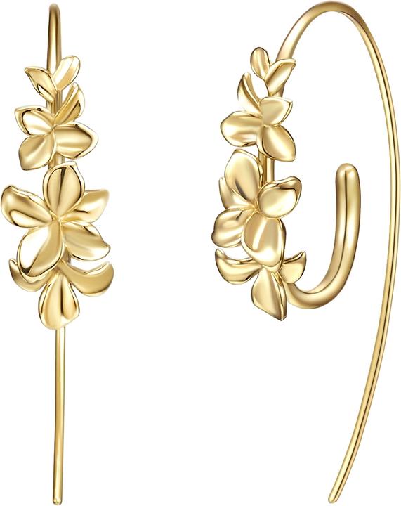 Glanzstücke München Damen Blüte Sterling Silber gelbgold - 24012 (Sterling Silber)