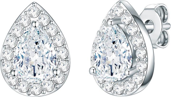 Produktbild Rafaela Donata Damen Tropfen Sterling Silber verziert mit Kristallen von Swarovski® silber - 24053 (Sterling Silber)