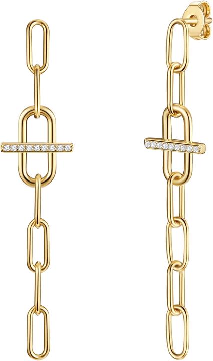 Produktbild Glanzstücke München Damen Sterling Silber Zirkonia gelbgold - 23276 (Sterling Silber)