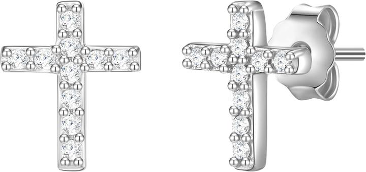 Image du produit Glanzstücke München Croix femme argent sterling topaze argent - 15458 (Argent Sterling)