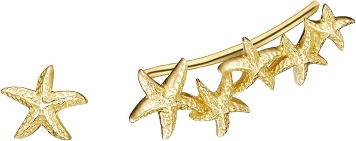 Immagine prodotto Glanzstücke München Stella marina da donna in argento sterling e oro giallo - 15772 (Argento)