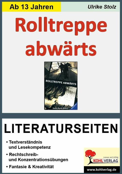 Actual product image Rolltreppe abwärts / Literaturseiten (German, Ulrike Stolz, 2004)