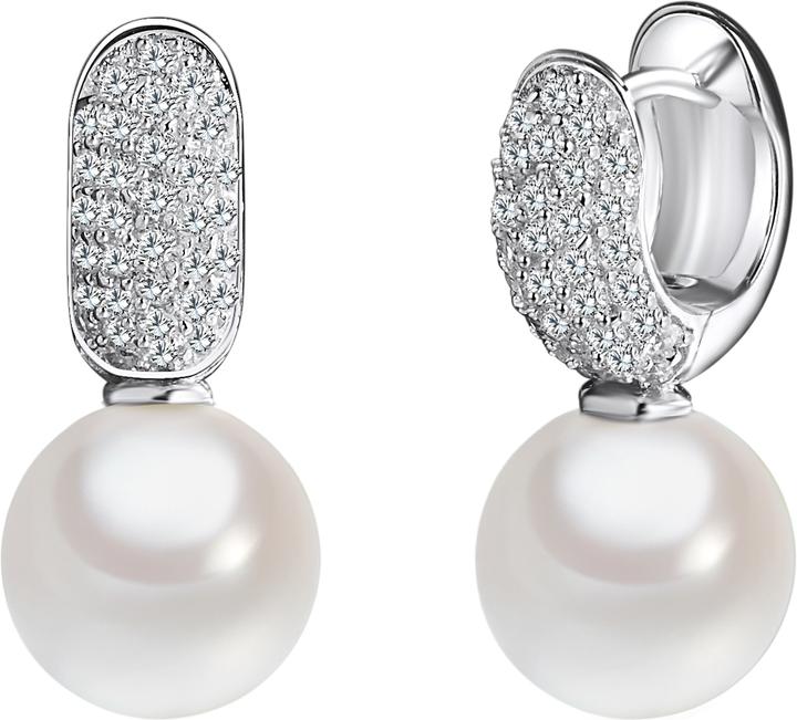 Produktbild Rafaela Donata Damen Sterling Silber Zirkonia Muschelkernperle silber - 3194 (Sterling Silber)