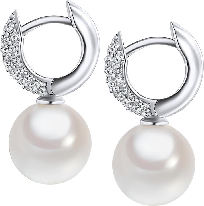 Produktbild Rafaela Donata Damen Sterling Silber Zirkonia Muschelkernperle silber - 3194 (Sterling Silber)