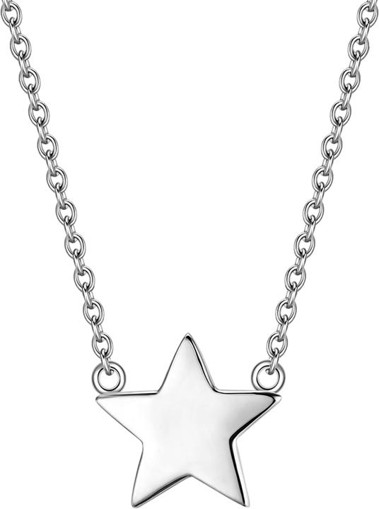 Produktbild Glanzstücke München Damen Stern Sterling Silber silber 40,0 cm Basiskette + 5,0 cm Verlängerung - 9008 (Sterling Silber, 40 - 45 cm)