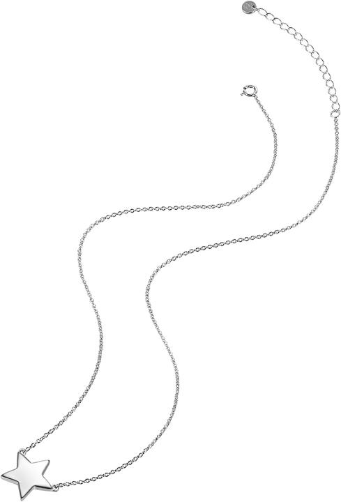 Produktbild Glanzstücke München Damen Stern Sterling Silber silber 40,0 cm Basiskette + 5,0 cm Verlängerung - 9008 (Sterling Silber, 40 - 45 cm)