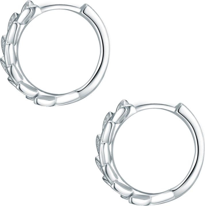 Image du produit Rafaela Donata Femme Feuilles Scintillantes Argent Sterling Zirconia argent - 9812 (Argent Sterling)