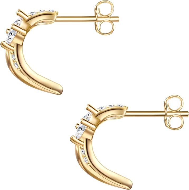 Produktbild Glanzstücke München Damen Sterling Silber Zirkonia gelbgold - 26613 (Sterling Silber)