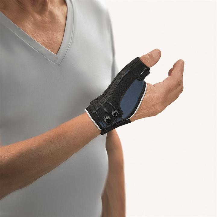 Actual product image Bort Medical Generation Daumenschiene S links blau (S)