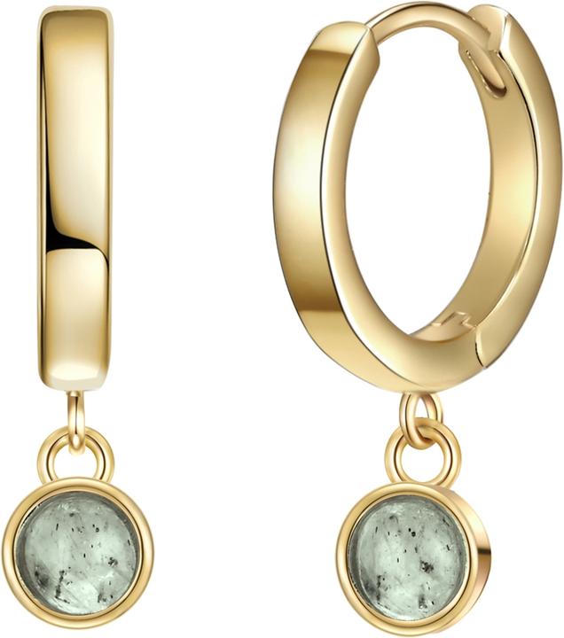 Produktbild Glanzstücke München Damen Sterling Silber Labradorit gelbgold - 26649 (Sterling Silber)