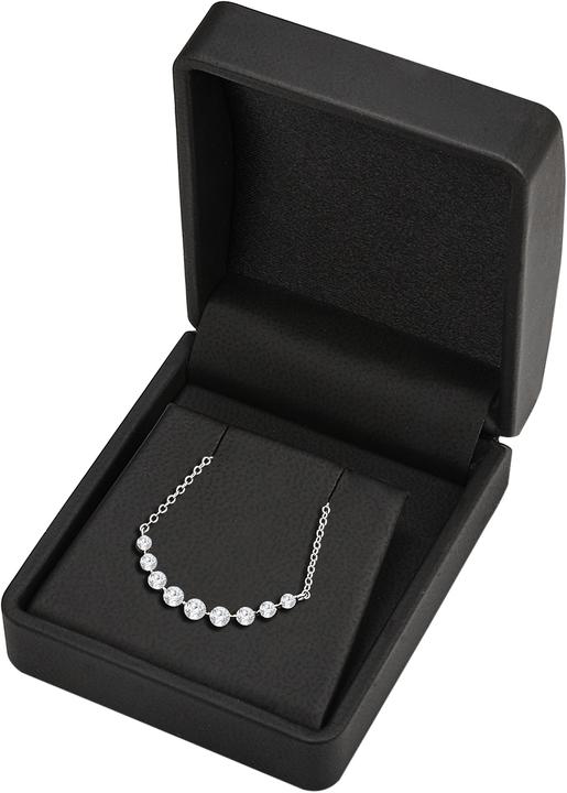 Produktbild Trilani Damen Sterling Silber Zirkonia silber 42,0 cm Basiskette + 5,0 cm Verlängerung - 26781 (Sterling Silber, 42 - 47 cm)