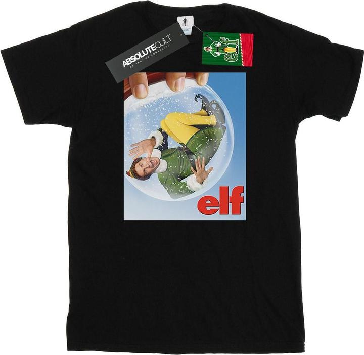 Elf Snow Globe Poster TShirt (XXL)