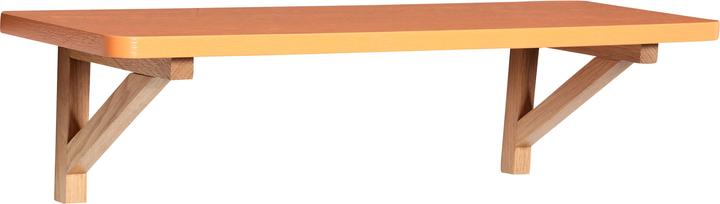 Image du produit Hübsch Arki Shelf Orange/Nature (60 x 20 x 16 cm)