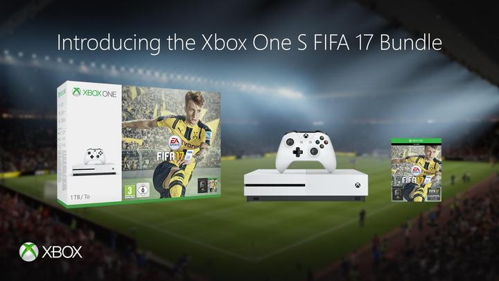 Microsoft Xbox One S 1TB, Fifa 17 Bundle