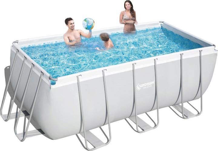 Actual product image Sundream Set with pump and ladder (400 x 200 x 99 cm)