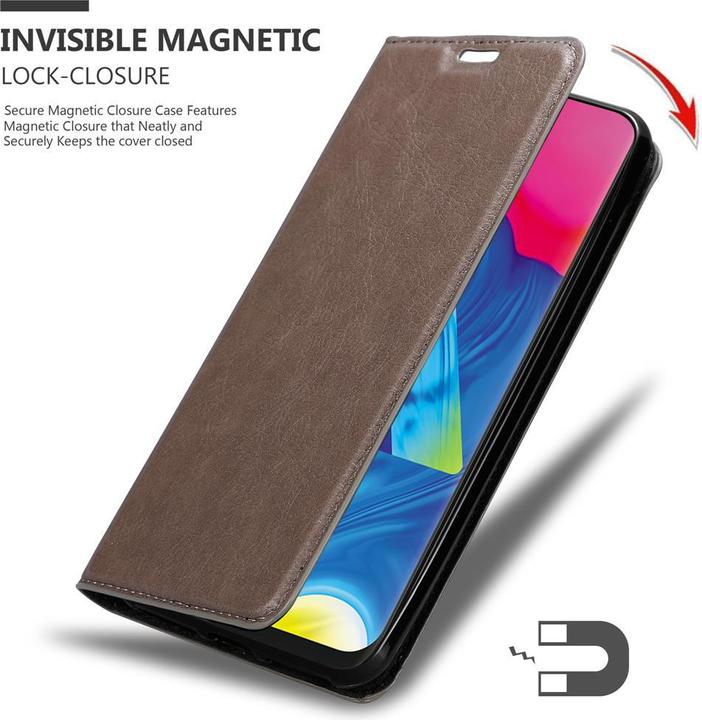 Actual product image Cadorabo Book Invisible Magnet Cover (Samsung Galaxy A10, Samsung Galaxy M10)