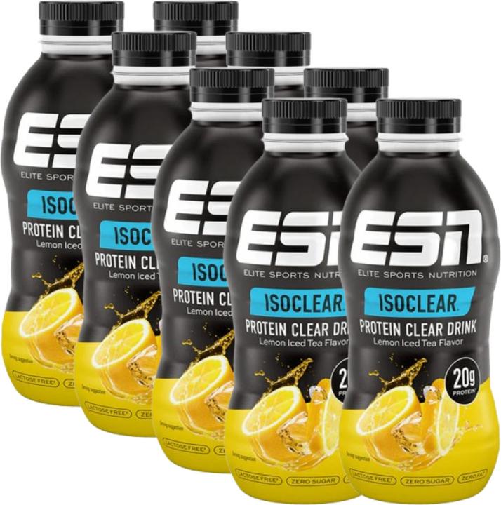 Actual product image ESN Isoclear (Lemon Iced Tea, 8 x)