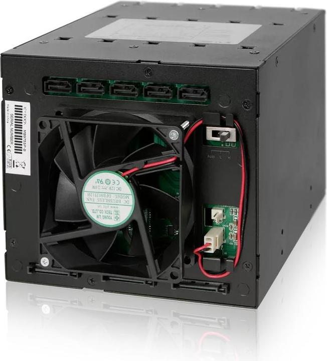 Produktbild Icy Dock FlexCage MB975SP-B R1 - Gehäuse für Speicherlaufwerke - 3.5" (8.9 cm)