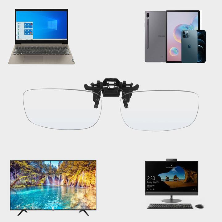 Actual product image Avizar Clip anti-blue light glasses