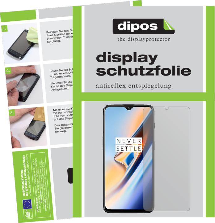 Produktbild Dipos Displayschutzfolie Antireflex (1 Stück, OnePlus 6T)