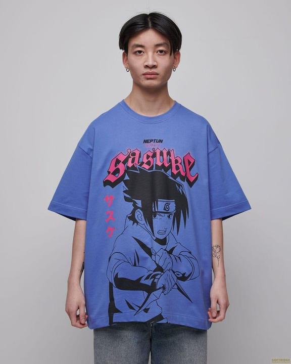 Naruto Shippuden T-shirt graphique Sasuke (S) (S)