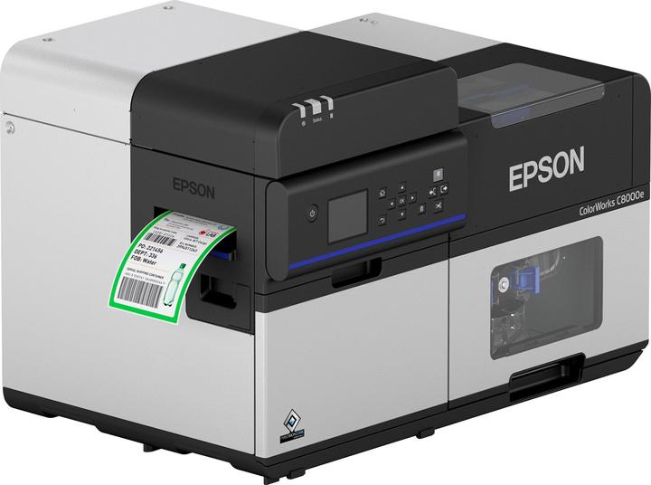 Actual product image Epson Colorworks C8000e gloss Ink glossy black ink (FC)