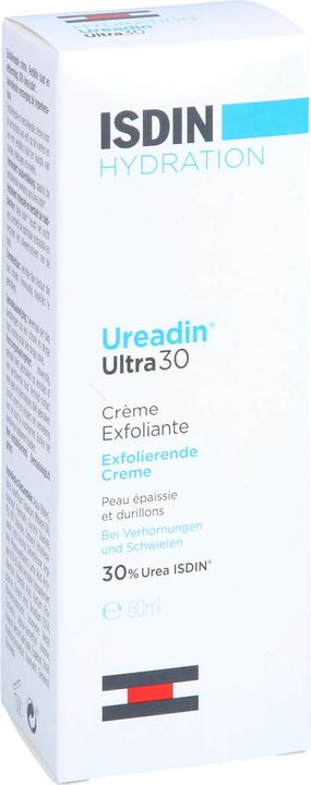 Image du produit Isdin Hydration Ureadin Ultra 30 crème exfoliante, 50 ml de crème (50 ml, Crème 24h)