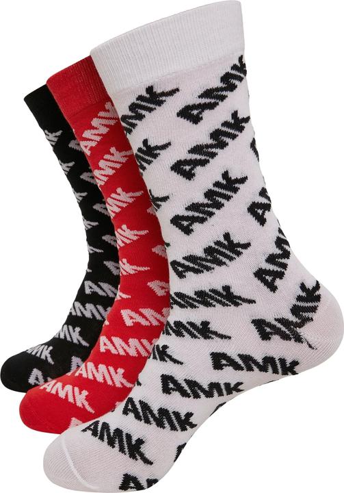 Mister Tee AMK Allover Socks 3-Pack