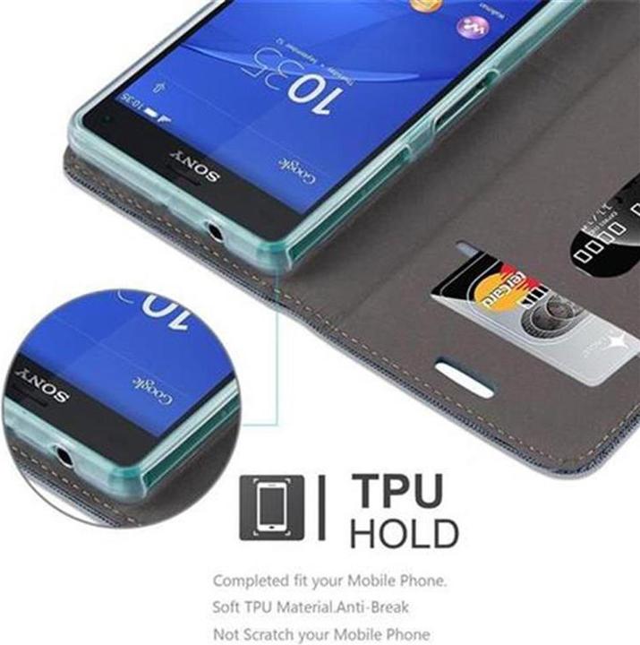 Image du produit Cadorabo Couverture look jeans Book (Sony Xperia Z3 Compact)
