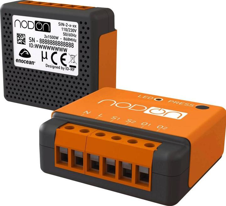 Image du produit NodOn SIN-2-01 Actionneur de commutation sans fil Fr (Actionneur de commutation)