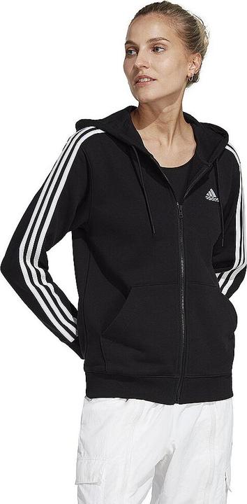 Actual product image adidas W 3s Ft Fz R Hd,Black/White Black/White XL (XL)