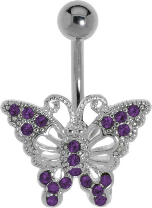 Produktbild Bijouteria Bauchpiercing (Edelstahl, Messing, Kristall)