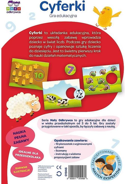 Produktbild Trefl Spielzahlen Little Explorer