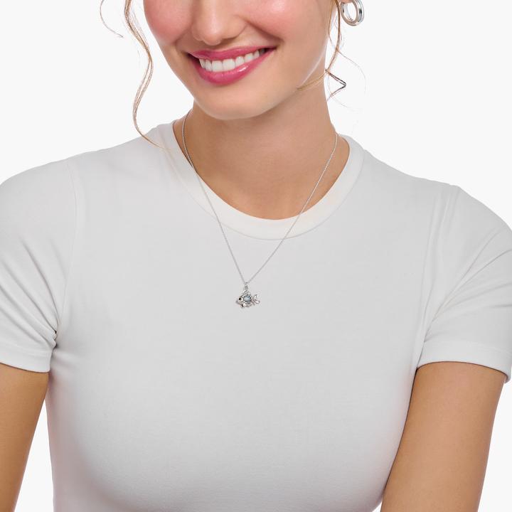Produktbild Thomas Sabo Kette mit Fisch-Anhänger Silber (925 Sterlingsilber, 38 - 45 cm)