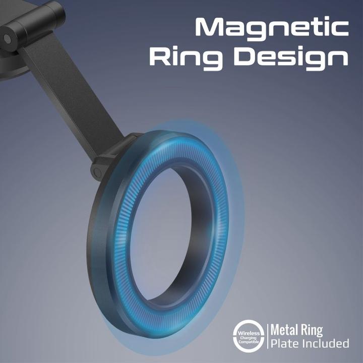 Actual product image ProMate MagHoop-HG Black smartphone holder